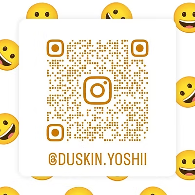 Instagram QRコード @duskin.yoshii